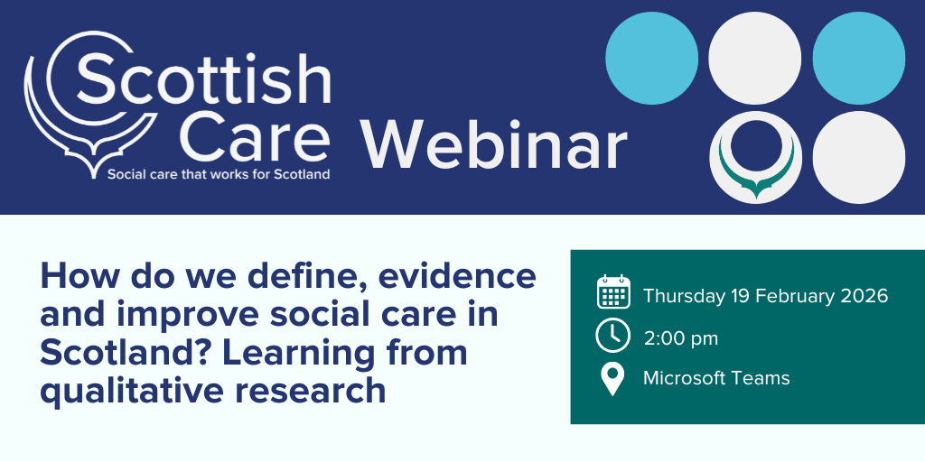 Webinar: How do we define, evidence and improve social care -19 Feb